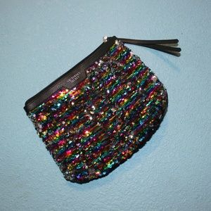 Victoria Secret VS Rainbow Sequin Clutch